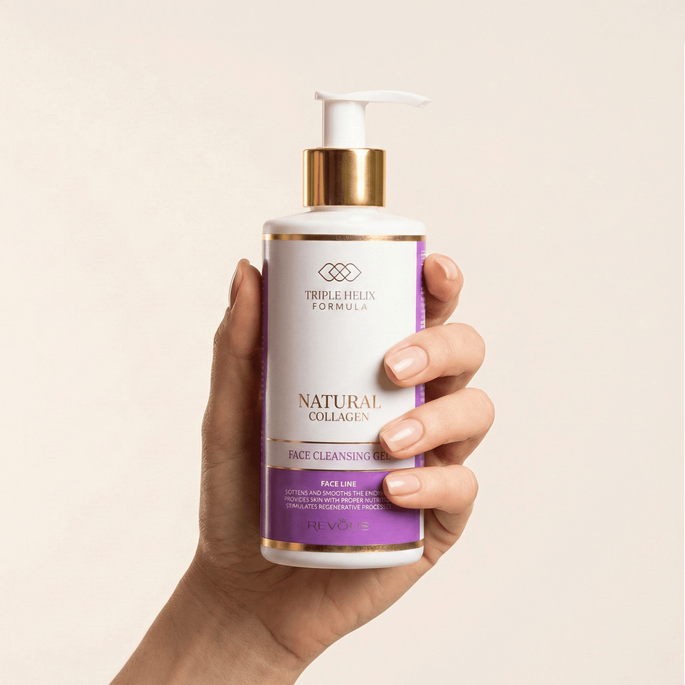 Kolagenowy Duet: Żel do Mycia Twarzy z Kolagenem 200 ml + Bioaktywny Kolagen Naturalny Platinum 50 ml