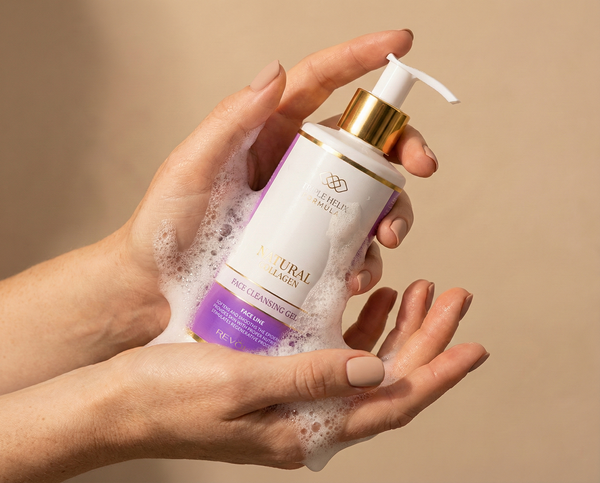 Kolagenowy Duet: Żel do Mycia Twarzy z Kolagenem 200 ml + Bioaktywny Kolagen Naturalny Platinum 50 ml